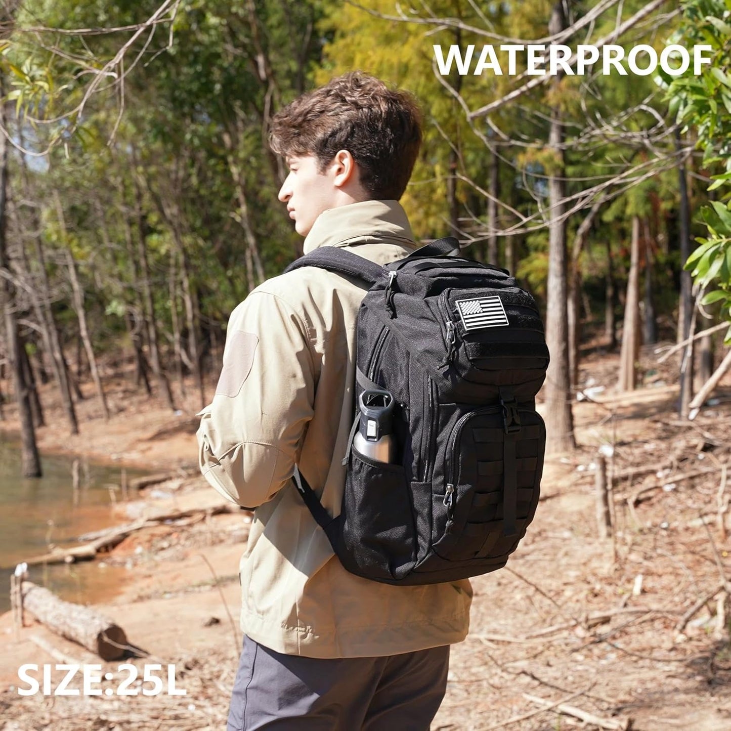 Tactical Assault Pack Backpack  Military Backpack Outdoor Hiking Camping Rucksack Waterproof backpack