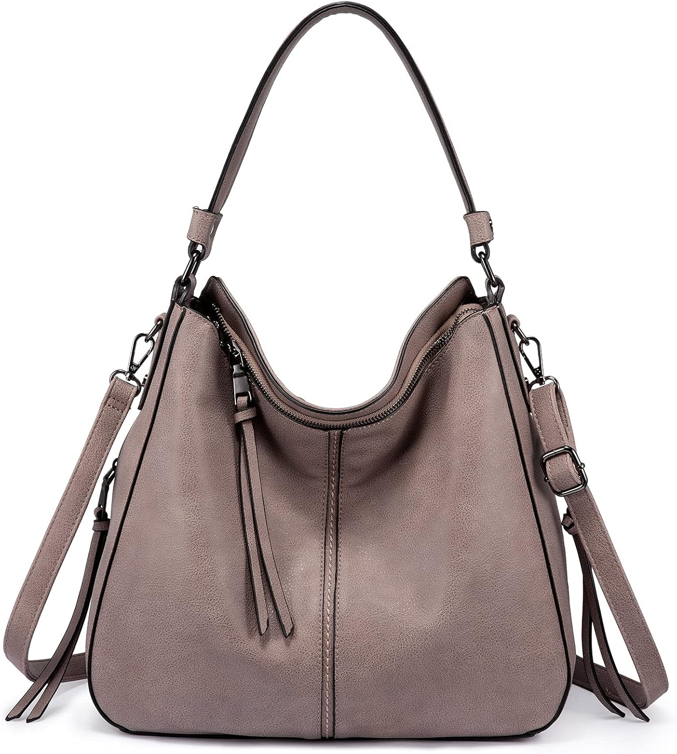 Crossbody Bags Designer Faux Leather Handbags Retro Large Size Shoulder Bag Bucket Purse