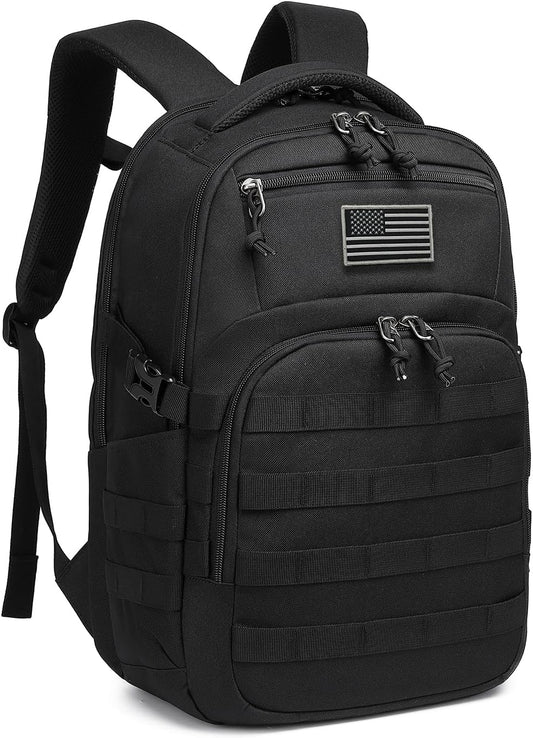 Military tactical backpack, backpack for men black small tactical assault bag