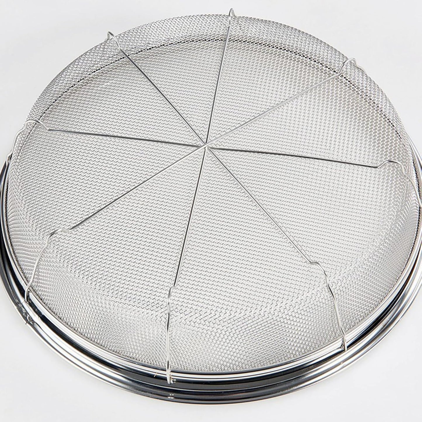 Fine Mesh Strainer for Kitchen, Stainless Steel Colander Bowl for Pasta, Rice, Fruit,