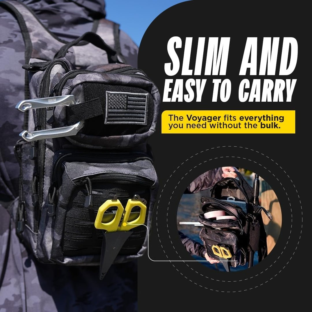 Tactical Fishing Storage Bag - Lightweight & Compact Bag For Fishing