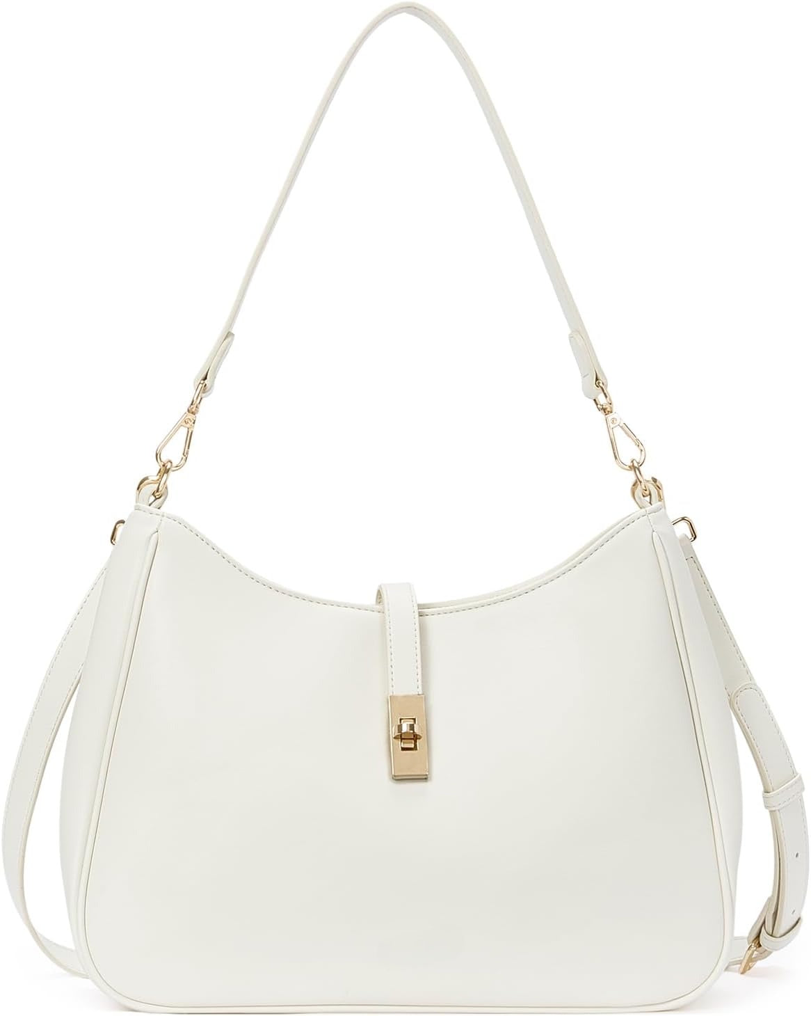 Shoulder Bag for Women, Handbag Hobo Bags Vegan Leather Crossbody Purse with Adjustable Strap