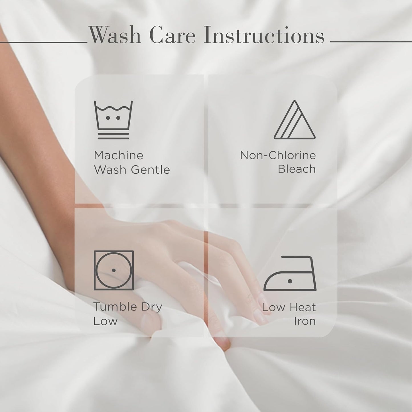 Cotton Percale Sheets Queen Size,  Deep Pocket, 4 count SetStrong Bed Linen