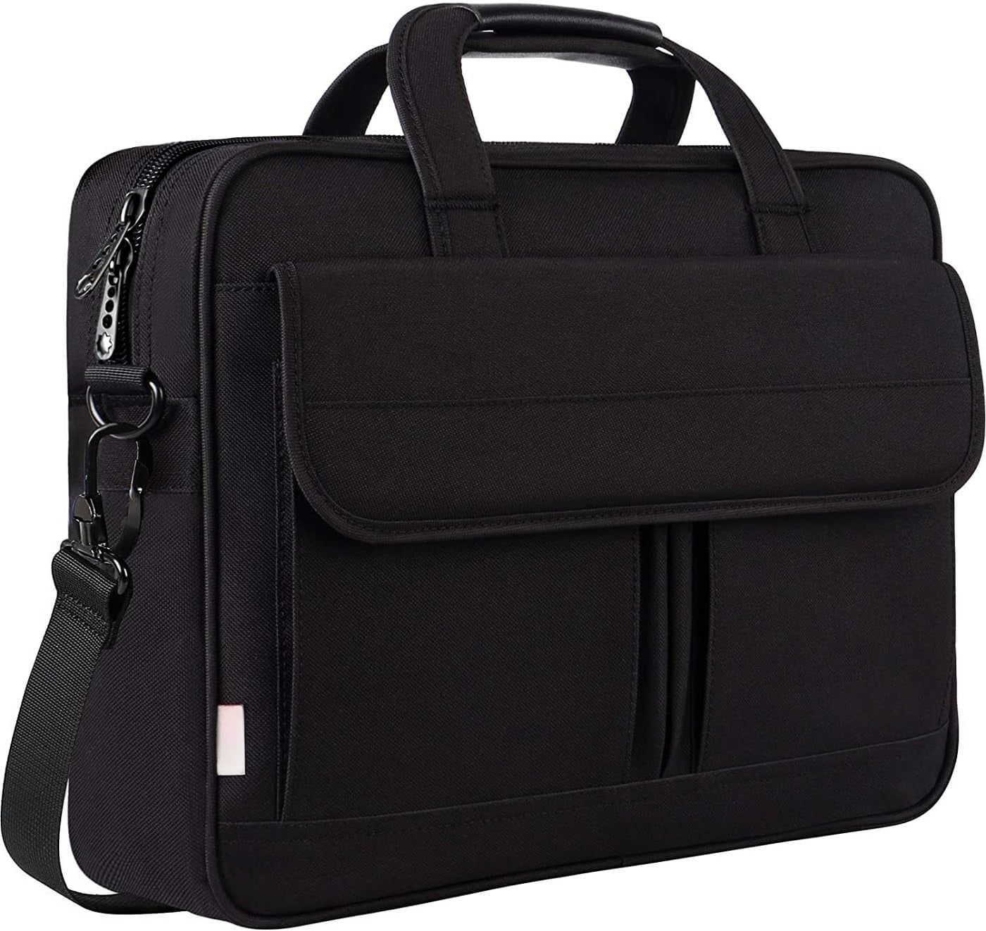 Laptop Bag 15.6 Inch, Business Briefcase Gifts for Men Women, Water Resistant Messenger Shoulder Bag with Strap