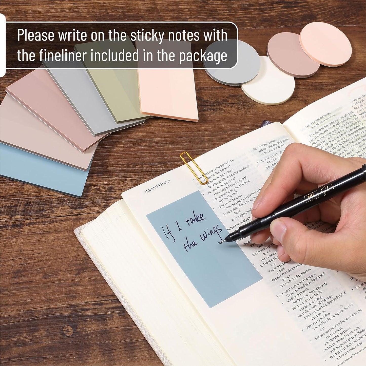 OMOMMD - Bible Journaling Set (Selah Collection), Highlighters and Pens No Bleed, Scripture Markers, Washi Tape, Bible Tabs