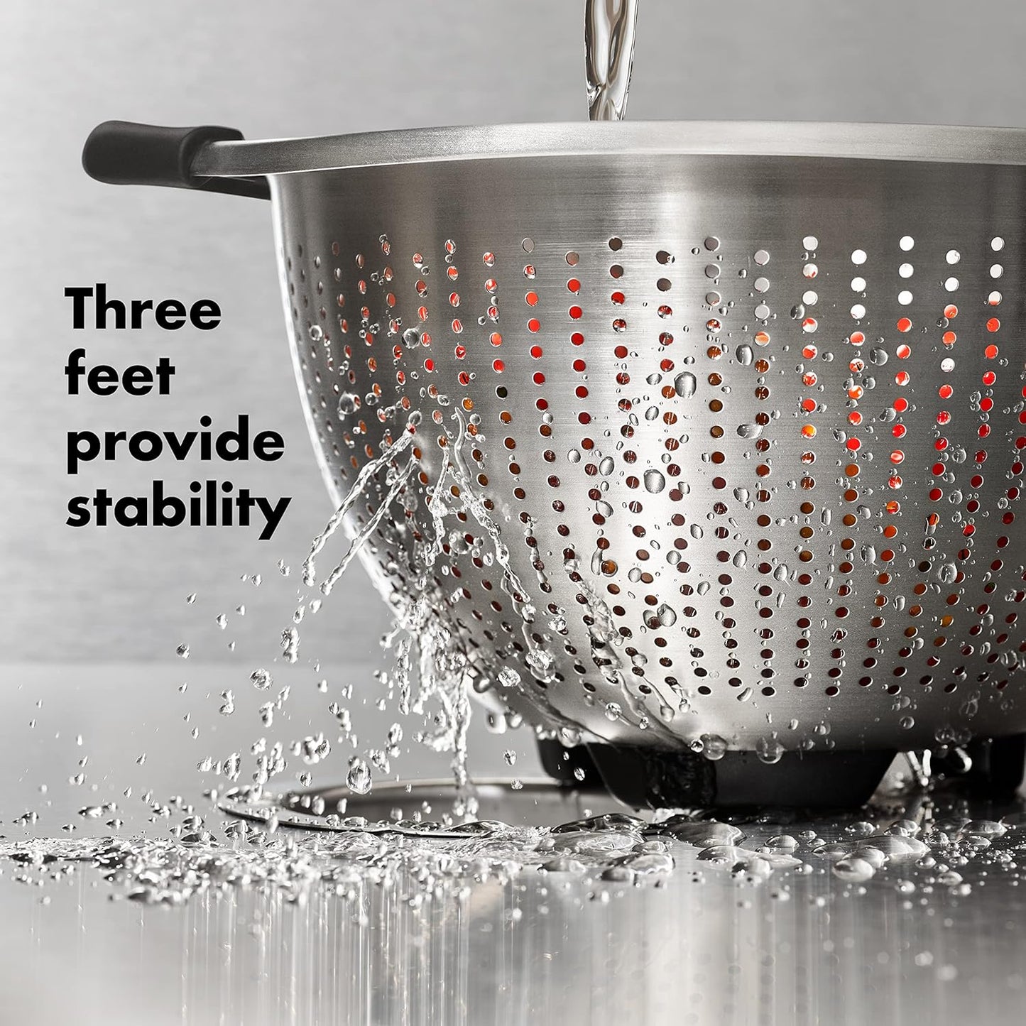 Good Grips Stainless Steel 5 qt./ 4.7 L Colander