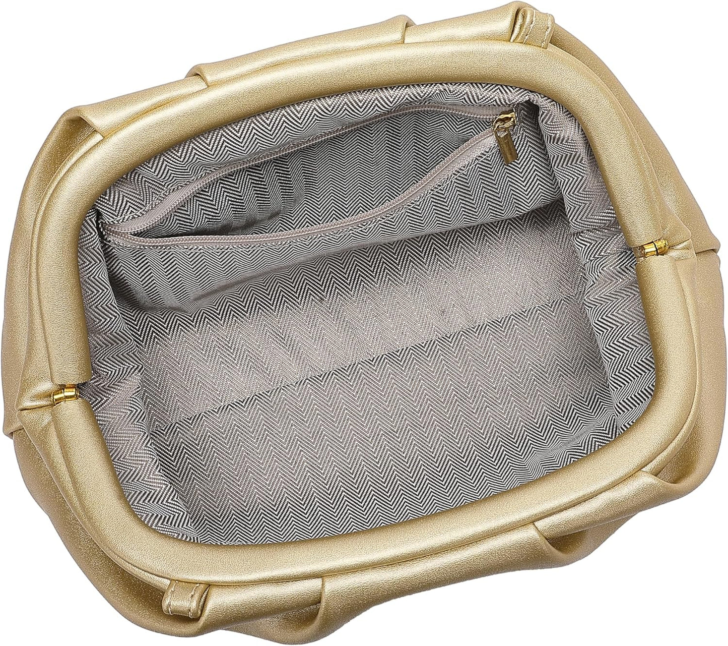 Soft PU Leather Clutch Purses for Women Formal Elegant Luxurious Evening Bag