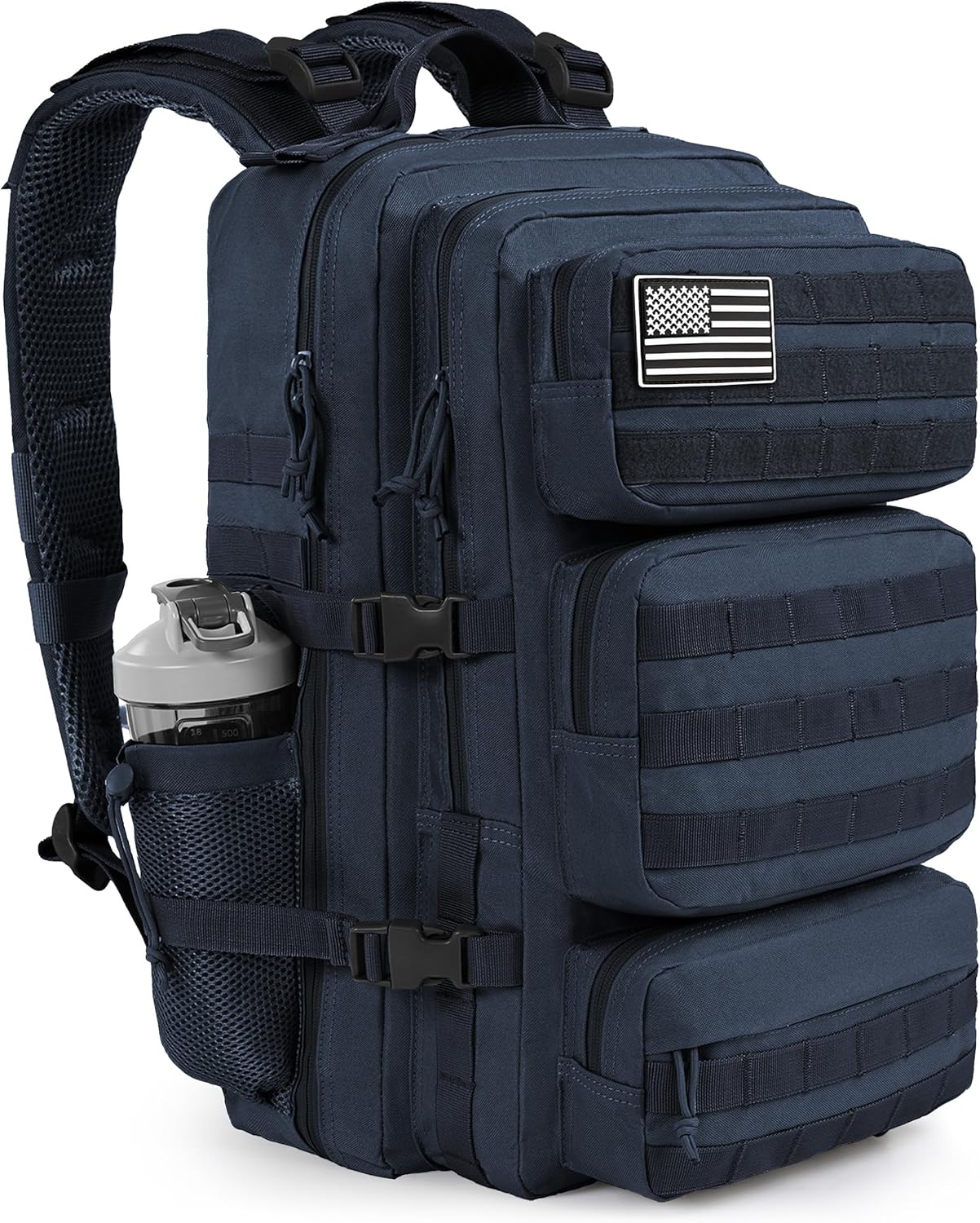Military Tactical Backpack 50L  Molle Army Bug Out Bag Water Resistant and Heavy Duty Hiking