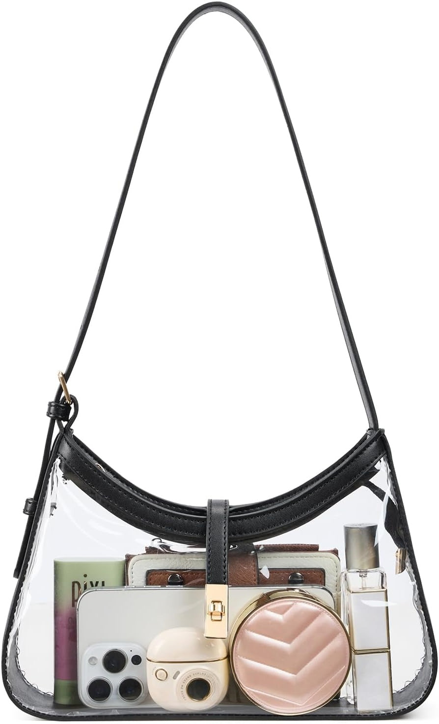 Shoulder Bag for Women, Handbag Hobo Bags Vegan Leather Crossbody Purse with Adjustable Strap