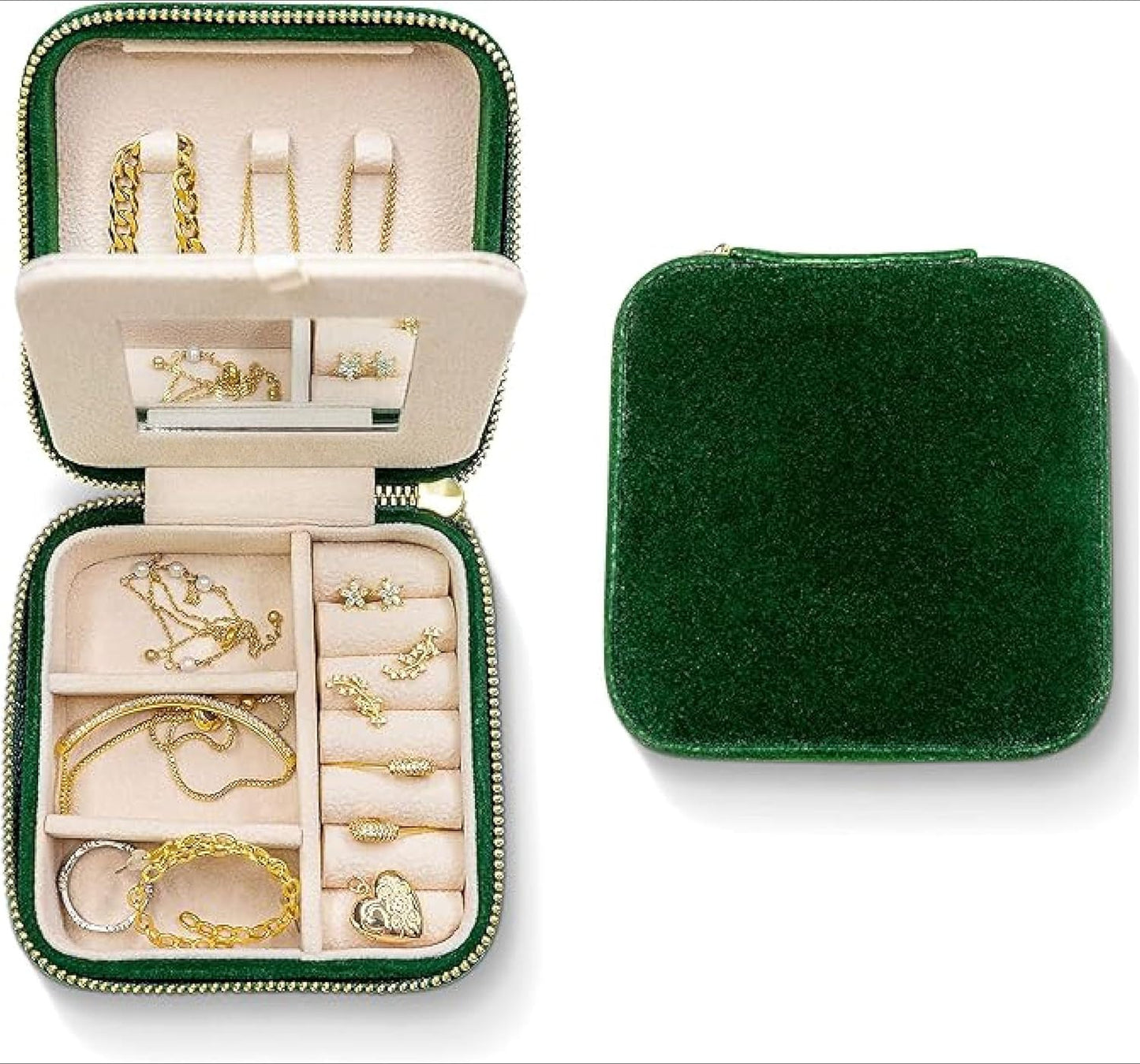 Plush Velvet Jewelry Box | Travel Jewelry Case | Featured in  Things | Best Gifts For Daughter