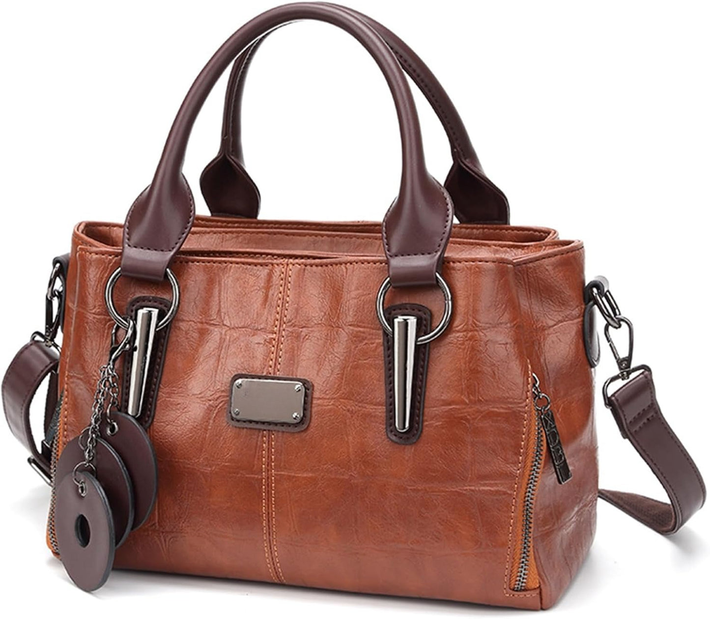 Handbags and Purses for women Tote Bag for Women Satchel Travel Purse with Compartments