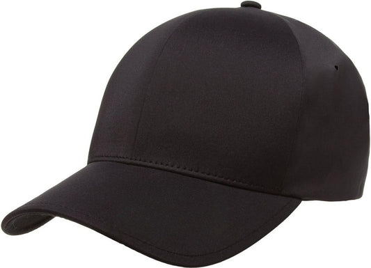 Men's Seamless Baseball Cap, Black, Large-X-Large