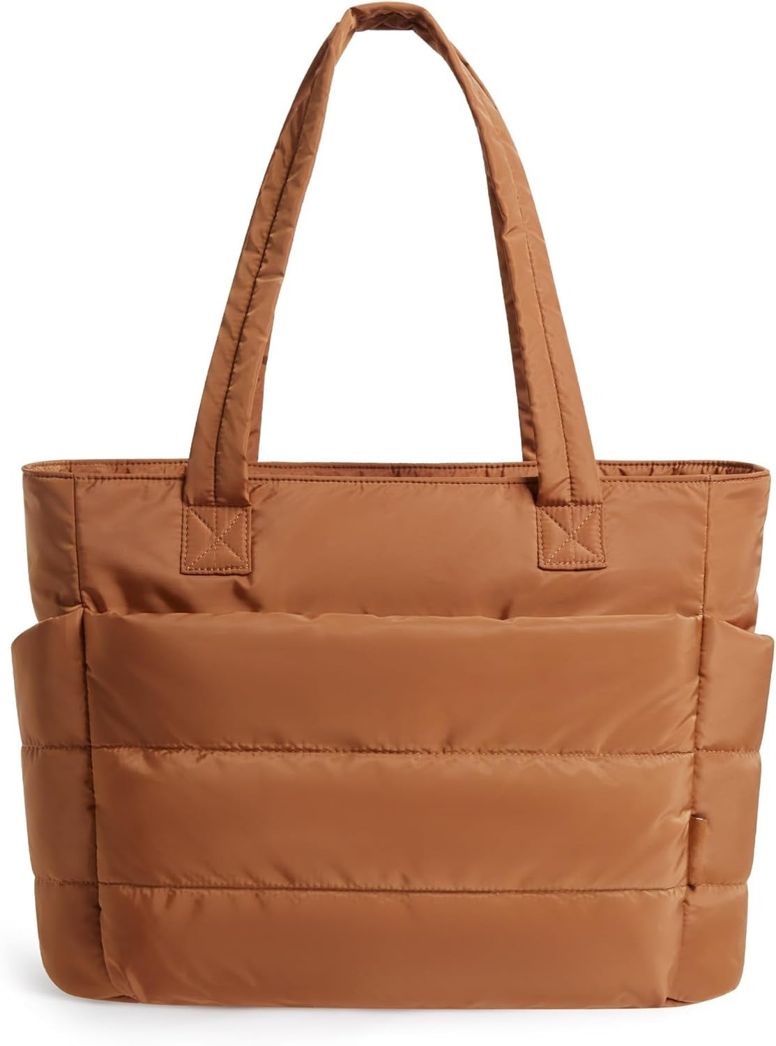 Tote Bag for Women, Lightweight Puffy Tote Bag with Compartments Shoulder Bag Handbag for Travel, Work, Gym