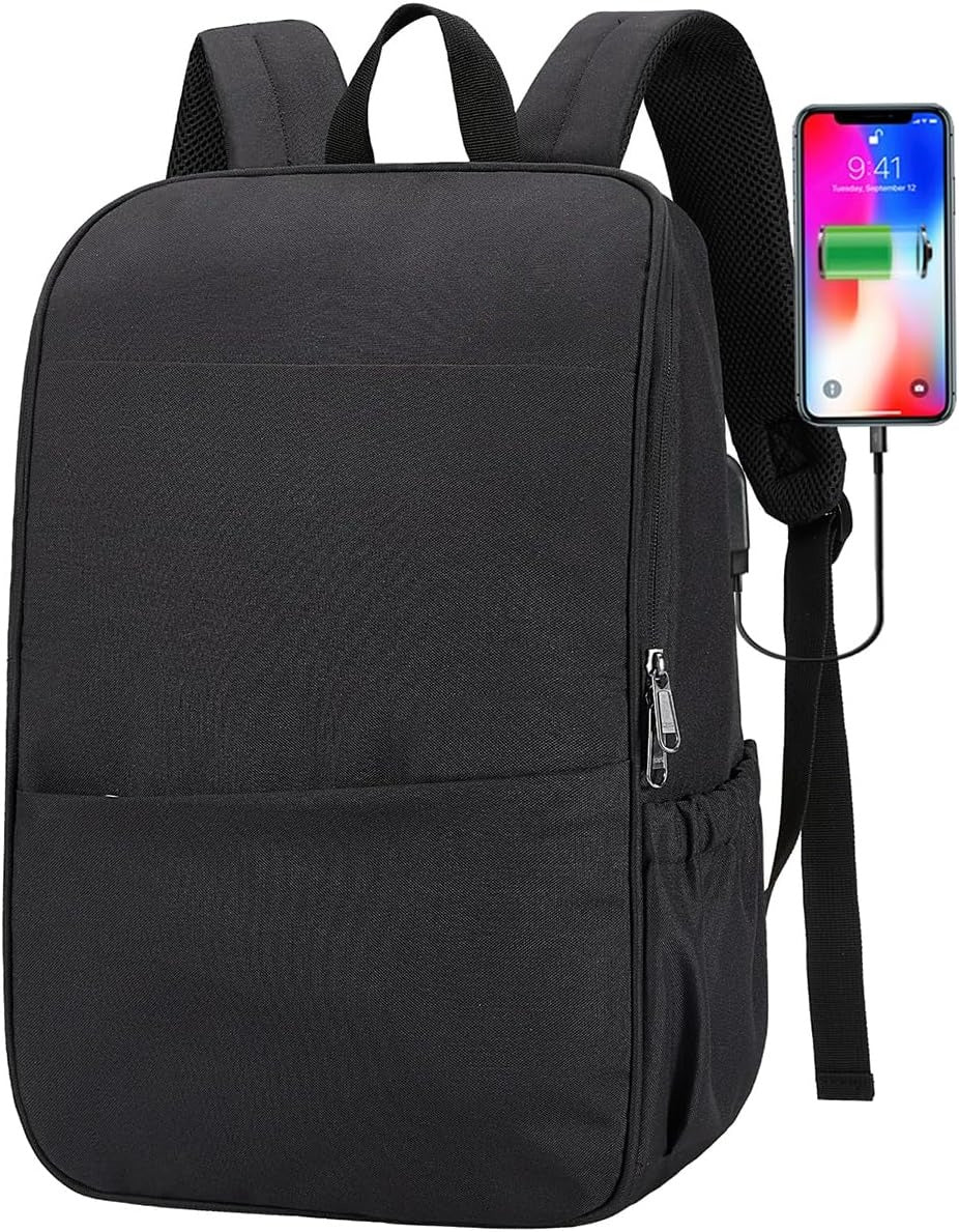 Deep Storage Laptop Backpack with USB Charging Port[Water Resistant]  15 Inch Laptop