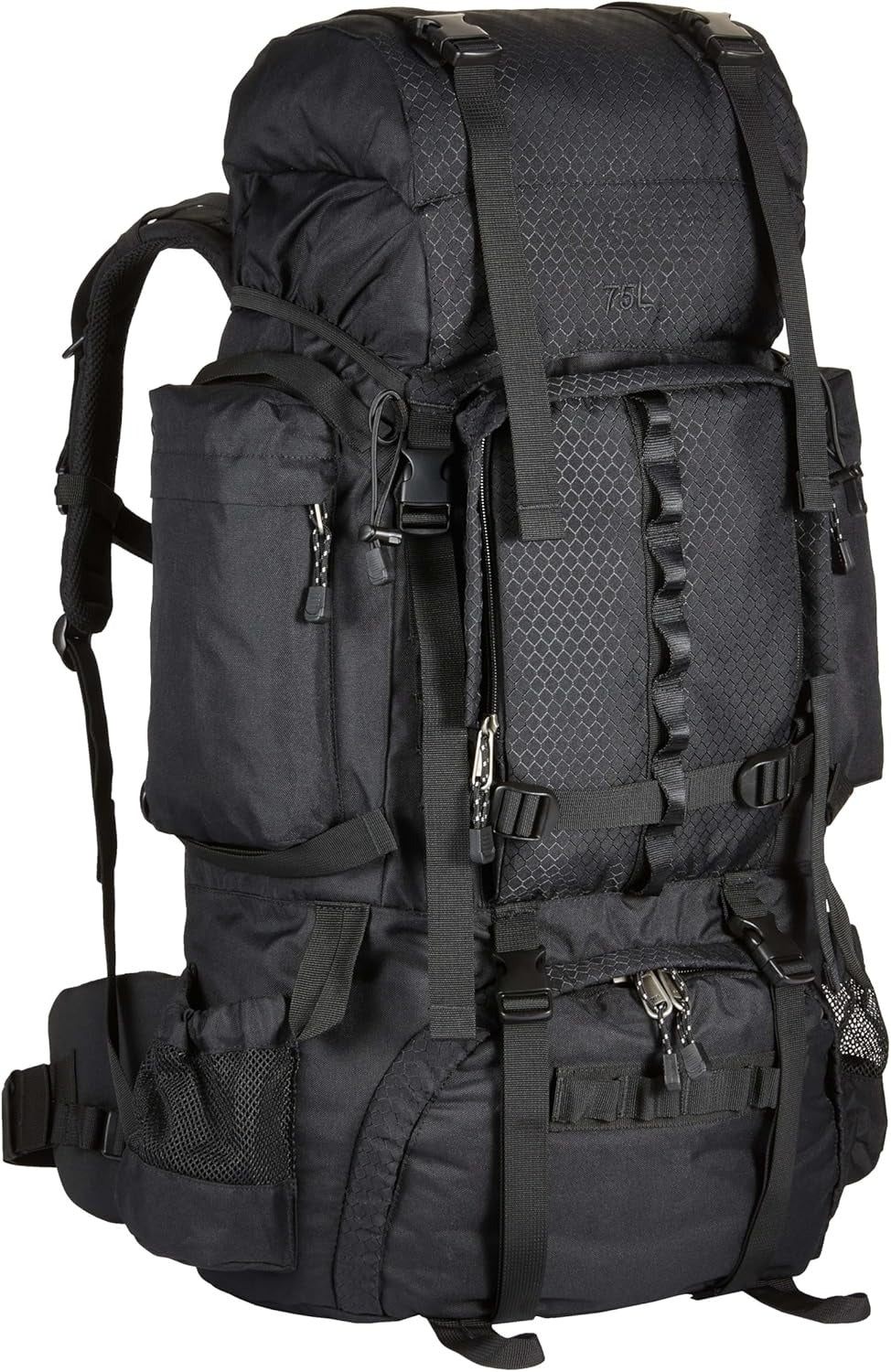 MOLLE Backpack with Internal Frame & Rain Cover for Tactical, Camping, Backpacking, Survival Travel