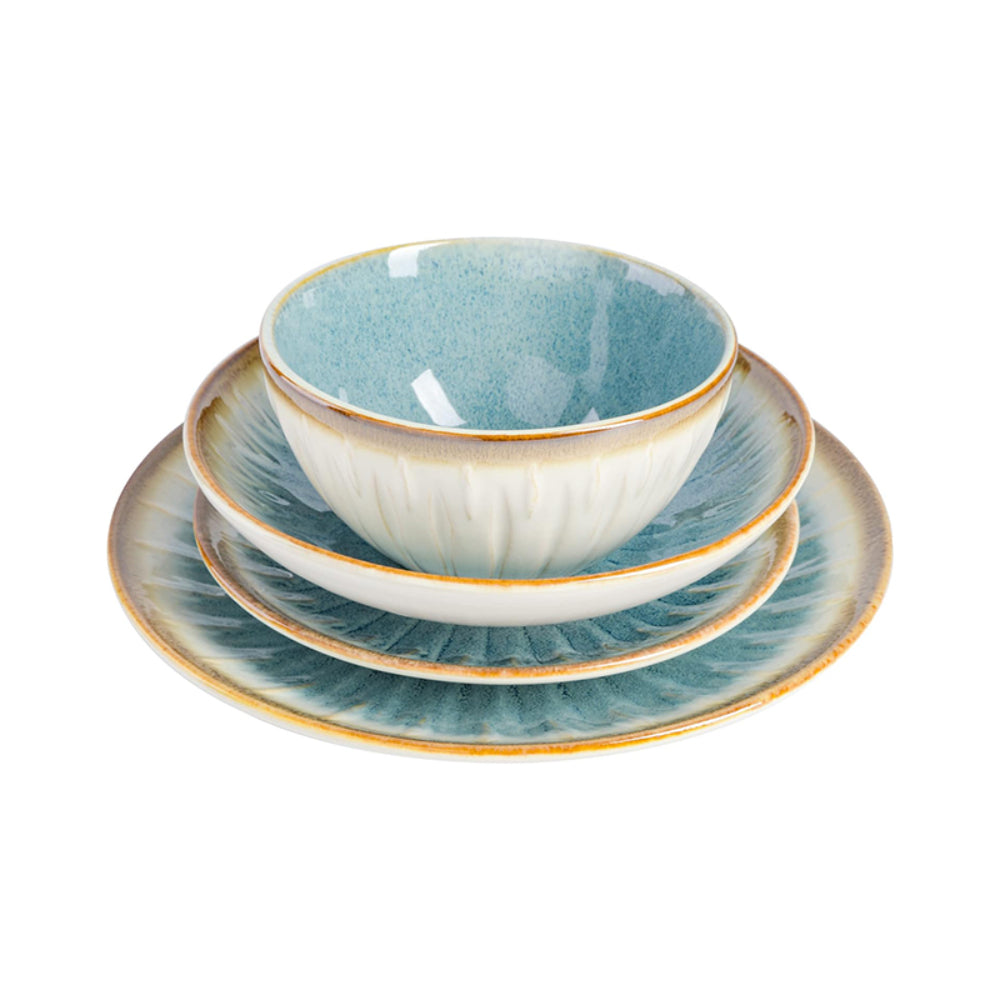 Nebula Vortex Stylish Embossed Dinnerware Set