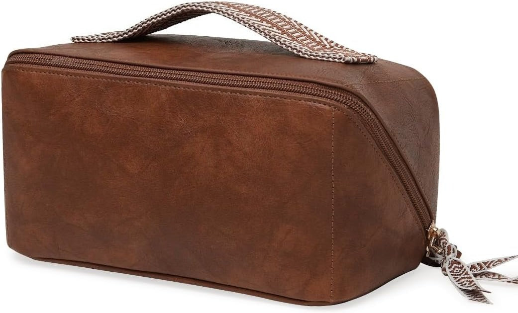 Travel Makeup Bag,Large Capacity Cosmetic Bags for Women, Waterproof Portable Pouch Bag